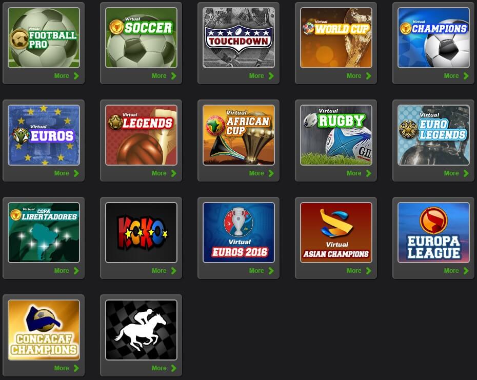 1x2 Gaming Sanal Bahis Oyunları